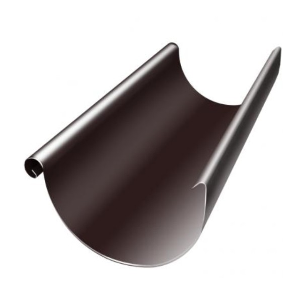 Водосток Grand Line 125x90 – Желоб 3м RAL 8017 купить в Камышине