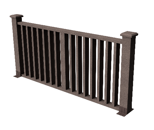 Ограждения декоративное ДПК GRINDERDECO Риальто венге купить в Камышине