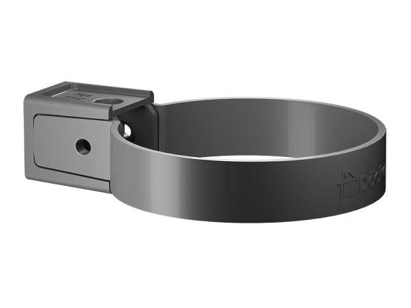 Хомут универсальный для водосточной трубы Docke Premium Графит купить в Камышине