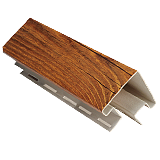 Наружный угол BrusDecor под дерево купить в Камышине