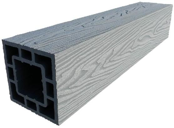 Столб опорный ДПК 3D GardenParkett фактура дерева Серый купить в Камышине