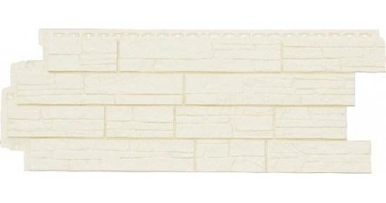 Фасадная панель Grand Line Сланец молочный купить в Камышине