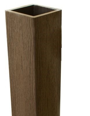 Столб опорный Woodvex Co-Extrusion Кофе купить в Камышине