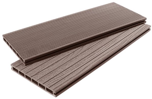 Террасная доска ДПК - ДеревоПласт- DP Standart+ коричневый купить в Камышине