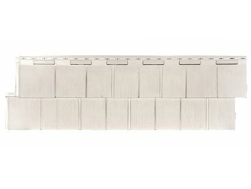 Фасадная панель T-Сайдинг-Щепа пихта ЭКО-1 Белый купить в Камышине