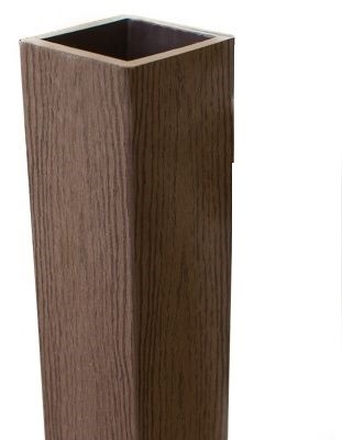 Столб опорный Woodvex Co-Extrusion Темно - Коричневый купить в Камышине