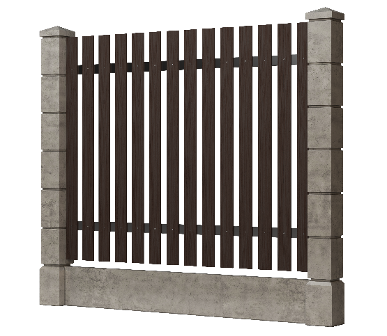 Заборная доска GRINDERDECO, ДПК, шлифованная Венге купить в Камышине