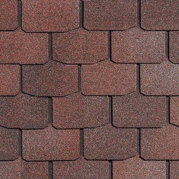 Гибкая черепица Shinglas, серия Классик, коллекция Модерн – Красный мрамор купить в Камышине