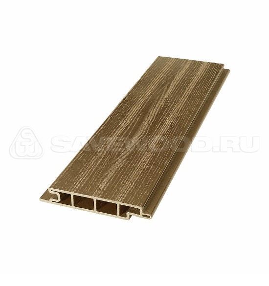 Террасная доска из ДПК SW Padus радиальный распил «SaveWood» тик купить в Камышине