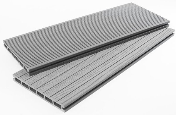 Террасная доска ДПК - ДеревоПласт- DP Standart+ серый купить в Камышине