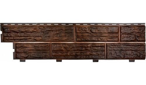 Формованный Сайдинг Сланцевая порода, Коричневый купить в Камышине