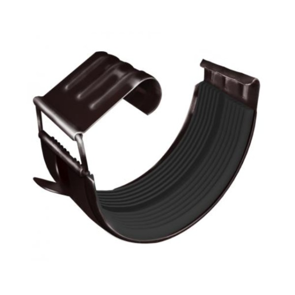 Водосток Grand Line 125x90 – Соединитель желоба RAL 8017 купить в Камышине