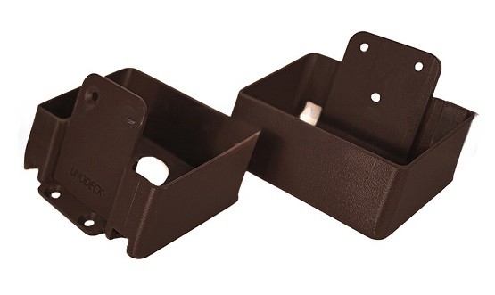 Крепления перил наклонное из алюминия GardenParkett Венге купить в Камышине